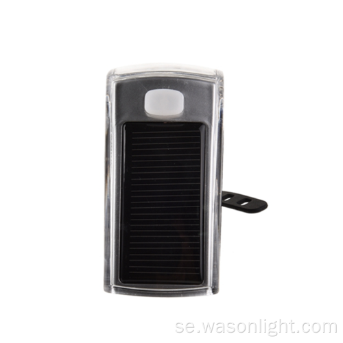 Horn Solar Powered USB Laddningsbar cykellampljus